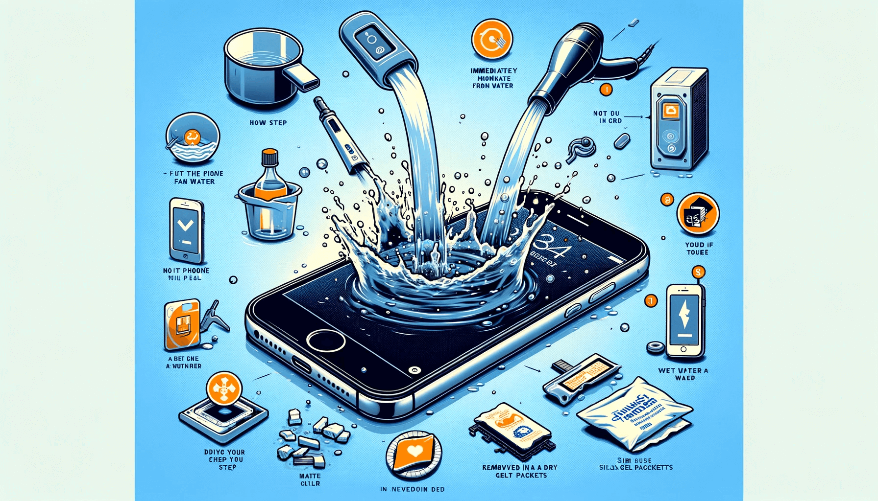 O que fazer se o celular cair na água: Passos Imediatos para Recuperação