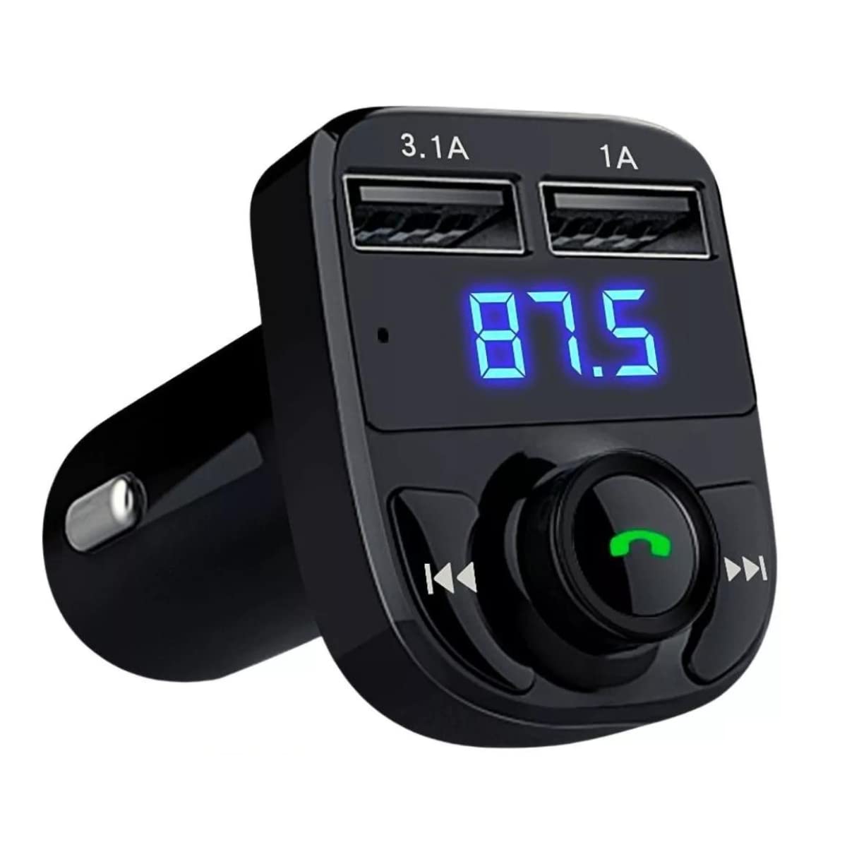Carregador para Carro Usb Transmissor Fm Mp3 Sem Fio Bluetooth GTecla
